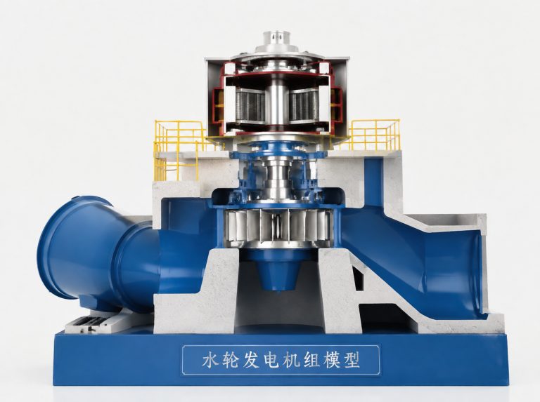 沈阳水轮发电机组剖视模型